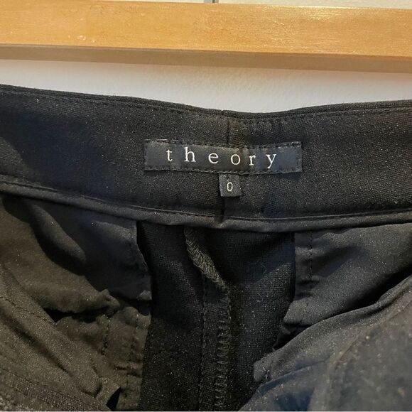 Theory black ‎ flare leg trousers 0/2/4 - Picture 11 of 12